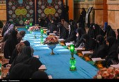 مراسم ترتیل خوانی قران کریم در مسجد جمکران