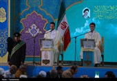 مراسم ترتیل خوانی قران کریم در مسجد جمکران