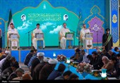 مراسم ترتیل خوانی قران کریم در مسجد جمکران