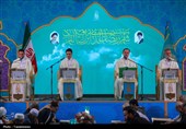 مراسم ترتیل خوانی قران کریم در مسجد جمکران