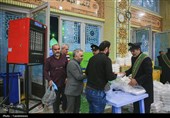 افطاری پنج هزار نفری در مسجد جمکران