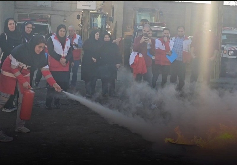 تربیت مربیان هلال‌احمر برای روزهای بحران در گیلان