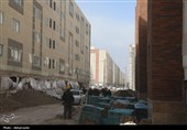 بازدید میدانی استاندار اردبیل از پروژه نهضت ملی مسکن در شهرک شهید سلیمانی