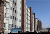 بازدید میدانی استاندار اردبیل از پروژه نهضت ملی مسکن در شهرک شهید سلیمانی