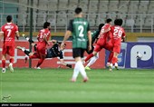 دیدار تیم های فوتبال پرسپولیس و خیبر خرم آباد