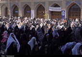 شکوه بندگی در نخستین جمعه رمضان قزوین