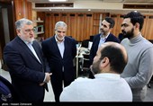 بازدید محمدصادق معتمدیان استاندار تهران از تحریریه خبرگزاری تسنیم