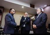 بازدید محمدصادق معتمدیان استاندار تهران از تحریریه خبرگزاری تسنیم