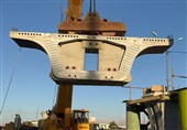 از نصب اولین سگمنت سه‌راه سیلو تا رکورد اجرای عرشه شهدای خلبان کرمان
