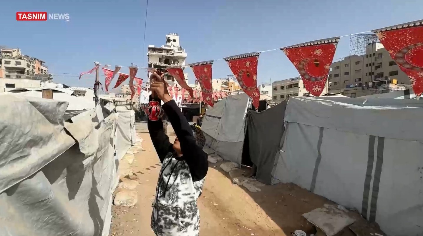 نوار غزه , فلسطین , ماه رمضان ,