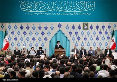 Проведение сеансов чтения Корана в присутствии Верховного Лидера Революции