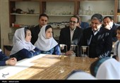 بازدید استاندار اردبیل از مدرسه دانش‌پژوهان و پورسینا