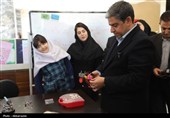 بازدید استاندار اردبیل از مدرسه دانش‌پژوهان و پورسینا