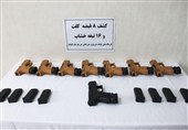 کشف محموله سلاح و مهمات جنگی در هنگ مرزی تایباد