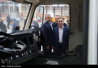 کارخانه خودروسازی رفسنجان وارد مدار تولید شد