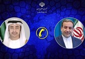 مباحثات هاتفیة بین عراقجی ووزیر خارجیة الإمارات
