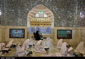 مراسم جزخوانی قرآن کریم آستان مقدس امامزاده نرمی - اصفهان