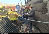 گزارش تصویری از حادثه سقوط بالگرد هوانیوز در اصفهان