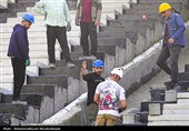 روند بازسازی و تعمیرات ورزشگاه آزادی