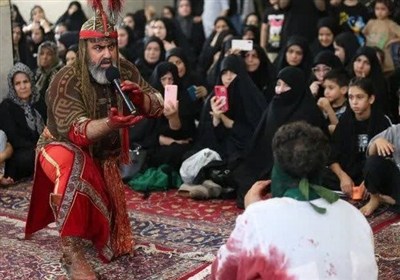 آیین تعزیه روز چهل و هشتم روستای ایجدانک ورامین ثبت ملی شد