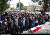 مراسم تشییع و خاکسپاری مادر شهید احمد متوسلیان