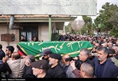 مراسم تشییع و خاکسپاری مادر شهید احمد متوسلیان