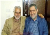 ببینید/ فیلم کمتر دیده شده از شهیدان حاج قاسم و حاج‌رمضان