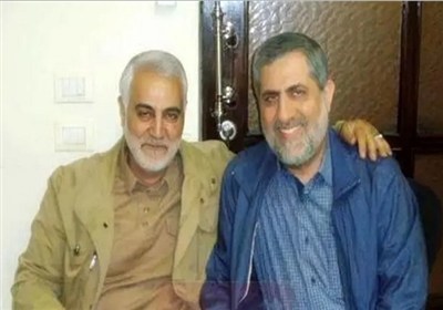 ببینید/ فیلم کمتر دیده شده از شهیدان حاج قاسم و حاج‌رمضان