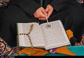 مراسم جزخوانی قرآن کریم  در حرم مطهر حضرت شاهچراغ (ع)