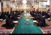 مراسم جزخوانی قرآن کریم  در حرم مطهر حضرت شاهچراغ (ع)
