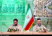مراسم جزخوانی قرآن کریم  در حرم مطهر حضرت شاهچراغ (ع)