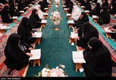 مراسم جزخوانی قرآن کریم  در حرم مطهر حضرت شاهچراغ (ع)