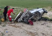 4 مصدوم در حادثه واژگونی پژو 405 در جاده جنوبی استان بوشهر