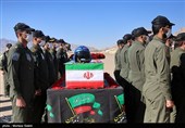 مراسم تشییع پیکر 2 شهید خلبان هوانیروز در اصفهان