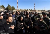 مراسم تشییع پیکر 2 شهید خلبان هوانیروز در اصفهان
