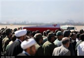 مراسم تشییع پیکر 2 شهید خلبان هوانیروز در اصفهان