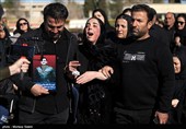 مراسم تشییع پیکر 2 شهید خلبان هوانیروز در اصفهان