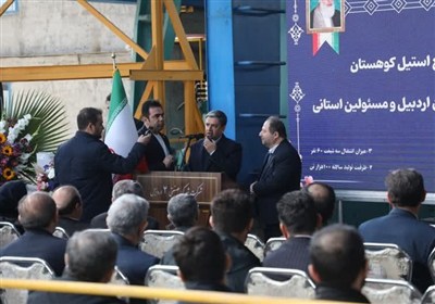 تولید 600 هزار تن فولاد در اردبیل