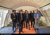 برپایی بیمارستان صحرایی 50 تختخوابی در دانشگاه پزشکی بیرجند