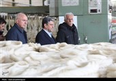 بازدید میدانی استاندار اردبیل از دو واحد تولیدی در شهرک صنعتی شماره 2