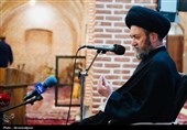 دورهمی آیت‌الله سید حسن عاملی با رسانه‌های استان اردبیل