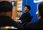 دورهمی آیت‌الله سید حسن عاملی با رسانه‌های استان اردبیل
