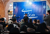 دورهمی آیت‌الله سید حسن عاملی با رسانه‌های استان اردبیل