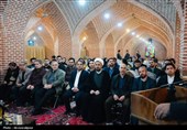 دورهمی آیت‌الله سید حسن عاملی با رسانه‌های استان اردبیل