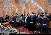 دورهمی آیت‌الله سید حسن عاملی با رسانه‌های استان اردبیل