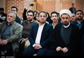 دورهمی آیت‌الله سید حسن عاملی با رسانه‌های استان اردبیل