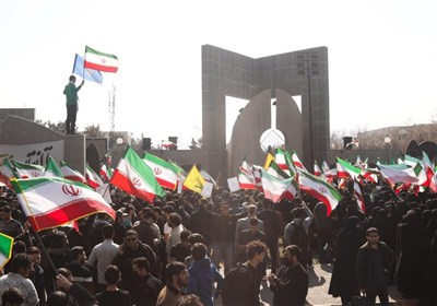 تجمع دانشجویان مشهدی در محکومیت حملات رژیم صهیونیستی