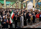اجتماع مردم قزوین در محکومیت حمله آمریکا و اسرائیل 