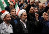 اجتماع مردم قزوین در محکومیت حمله آمریکا و اسرائیل 