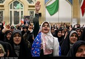 اجتماع مردم قزوین در محکومیت حمله آمریکا و اسرائیل 